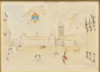 Salvador Dalí, "The Royal Castle, Stockholm".
