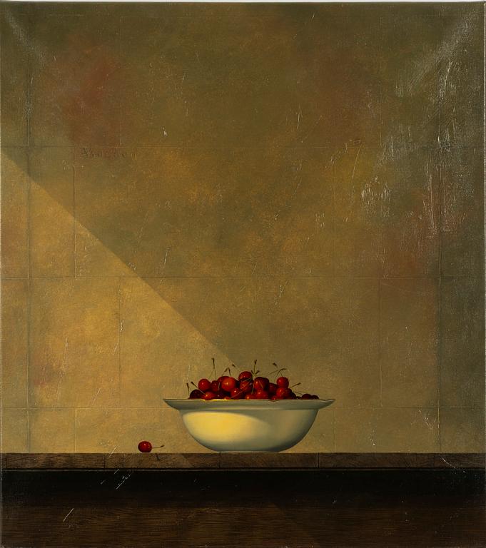 Allan Madsen, Still Life with Red Berries.