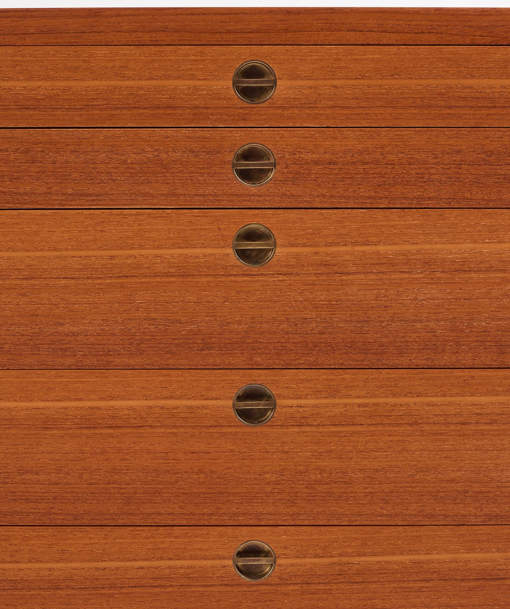 Børge Mogensen, a chest of drawers, P Lauritsen & Son, Denmark, 1950-60s.