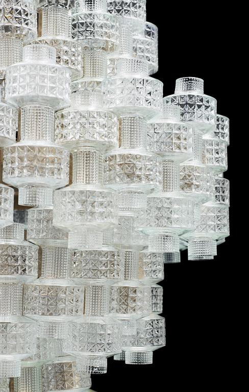 TAKLAMPA, Orrefors/Fagerhult, 1900-talets mitt.