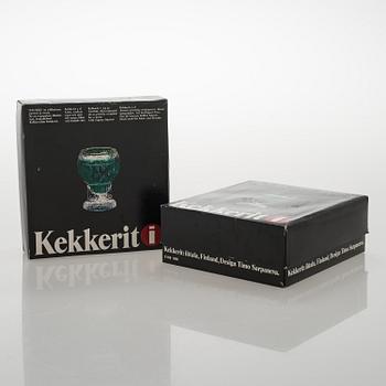 TIMO SARPANEVA, set of 12 'Naukku' drinking glasses from Kekkerit (Party) series for Iittala.