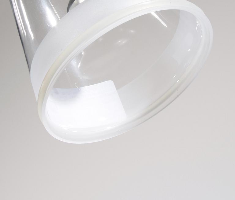 TAKARMATUR, glas. Design: Achille Castiglioni, Flos, Italien. Modell: Flos Fucsia 1.