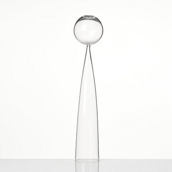 John Selbing, a glass sculpture "Klot över kon", Orrefors, Sweden 1957.