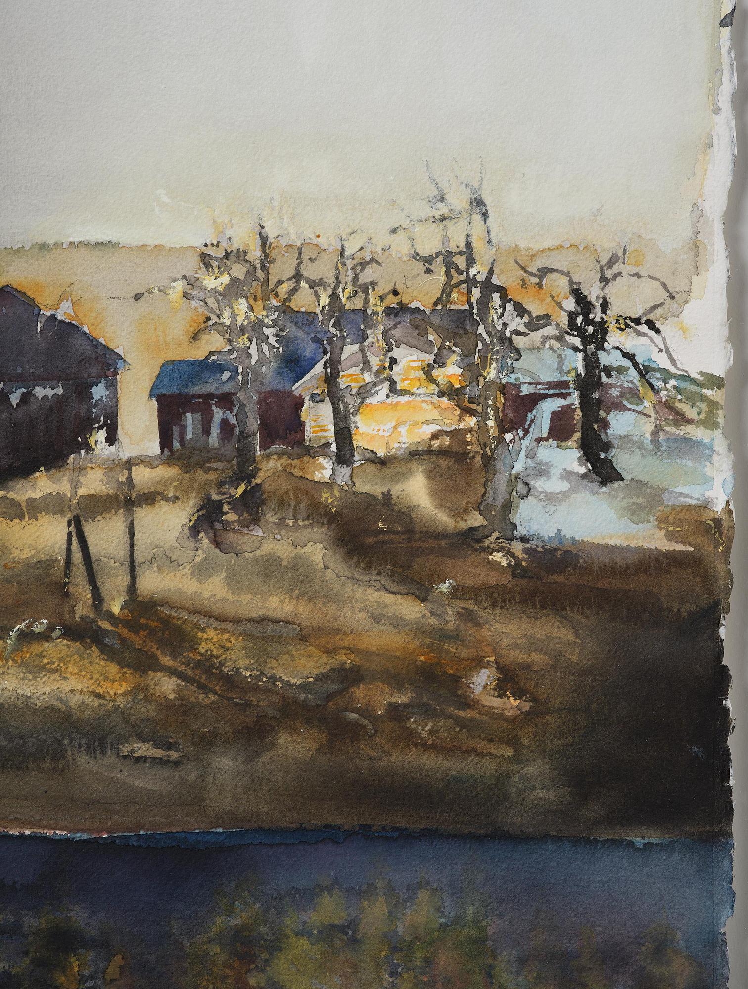 Lars Lerin, Untitled.