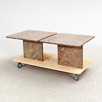 Sidobord/soffbord ett par sent 1900-tal.