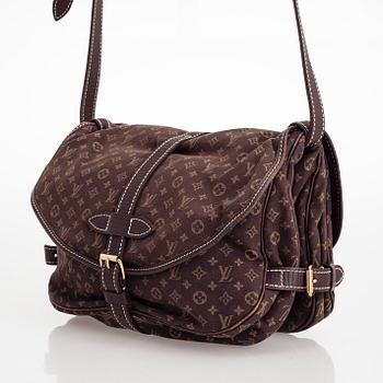 Louis Vuitton, "Fusain Monogram Idylle Saumur MM", väska.