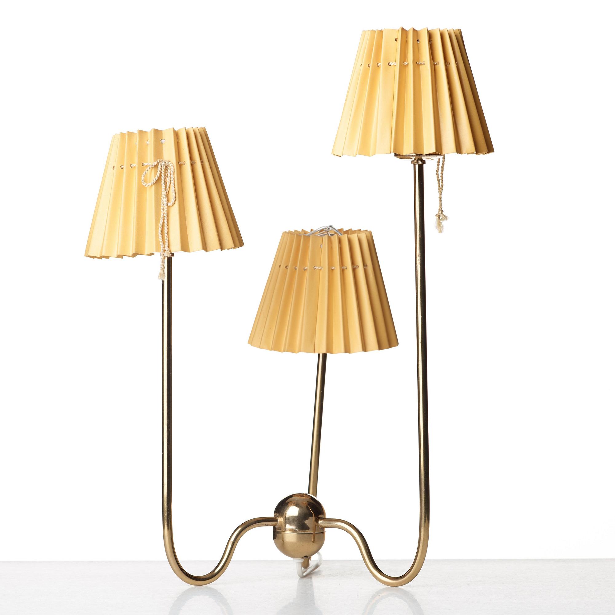 a brass table lamp, Svenskt Tenn, model 2468, Sweden ca 1979.