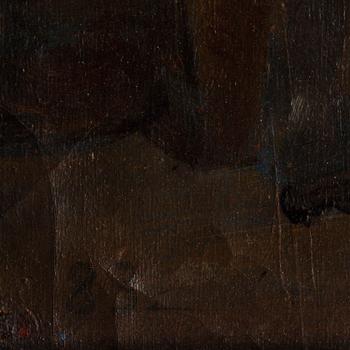 Niels Bjerre, olja på duk/pannå.