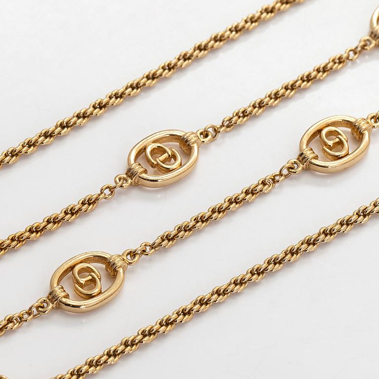 Christian Dior, collier, vintage.