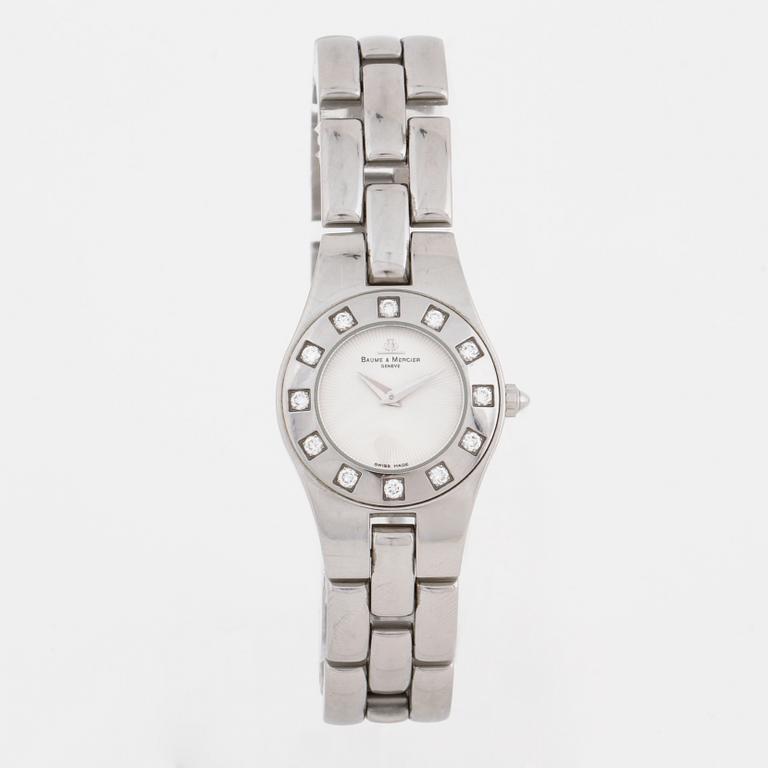 BAUME & MERCIER, Linéa, wristwatch, 24,5 (37) mm.