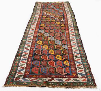 A Kazak runner, southern Caucasus, c. 530 x 110 cm.