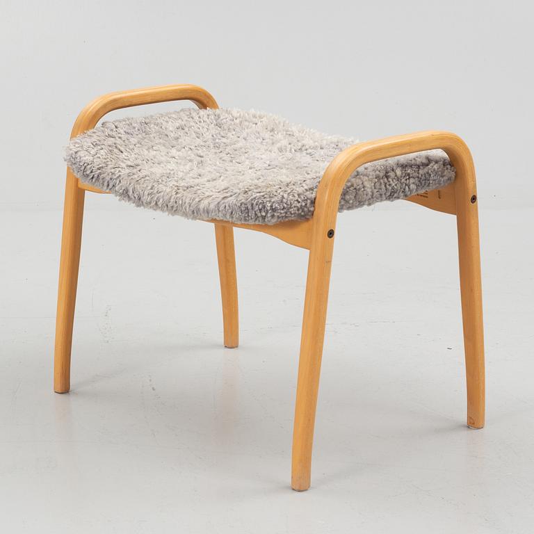 Yngve Ekström, armchair with footstool, 'Lamino', Swedese.