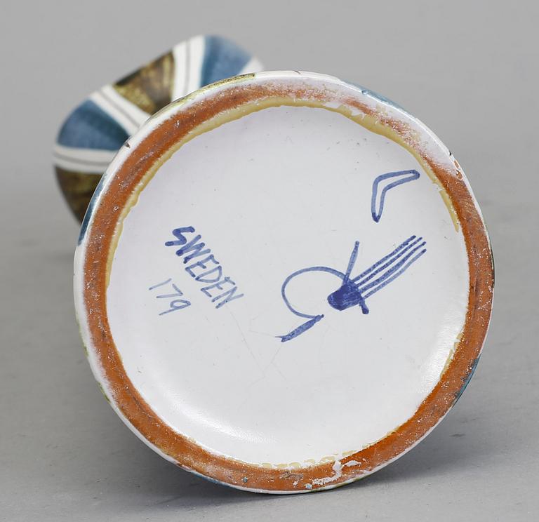 VAS, fajans, Stig Lindberg, Gustavsbergs Studio.