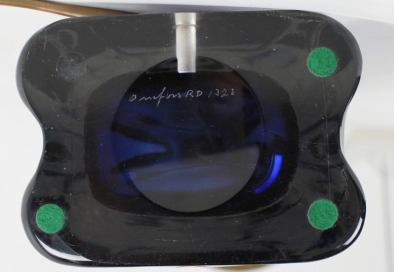 BORDSLAMPA, glas, Carl Fagerlund, Orrefors.