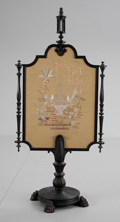 BRASSKÄRM, nyrokoko, 1800-talets slut.