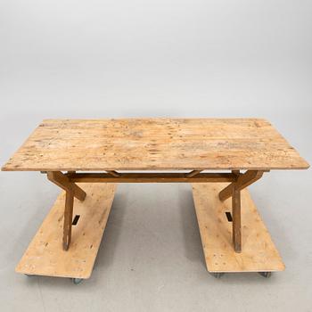 Gateleg table circa 1900.