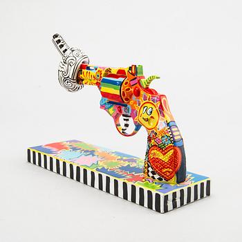 CARL FREDRIK REUTERSWÄRD, Non-Violence foundation, sculpture, numbered 37/499.