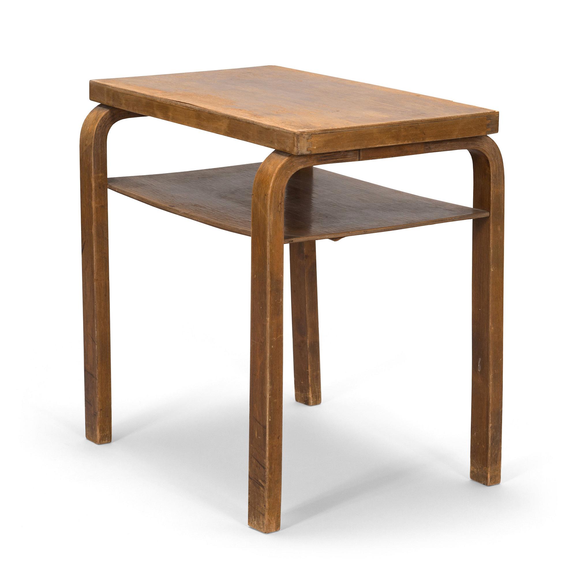 Alvar Aalto, bord, modell A 86 för O.Y. Huonekalu- ja Rakennustyötehdas A.B. 1900-talets mitt.