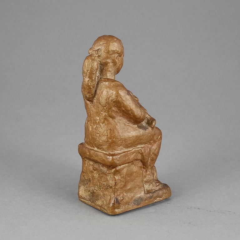 ANNIE WIBERG, skulptur, signerad.