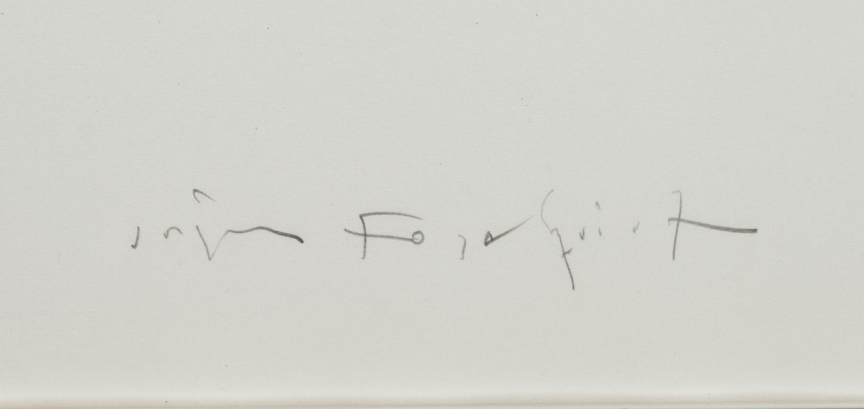 JÖRGEN FOGELQUIST, färglitografi, signerad och numrerad 240/260.