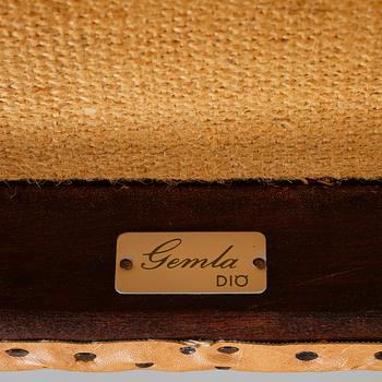 STOLAR, 4 stycken, "Gracell", Yngve Ekström, Gemla möbelfabrik, 1900-talets andra hälft.