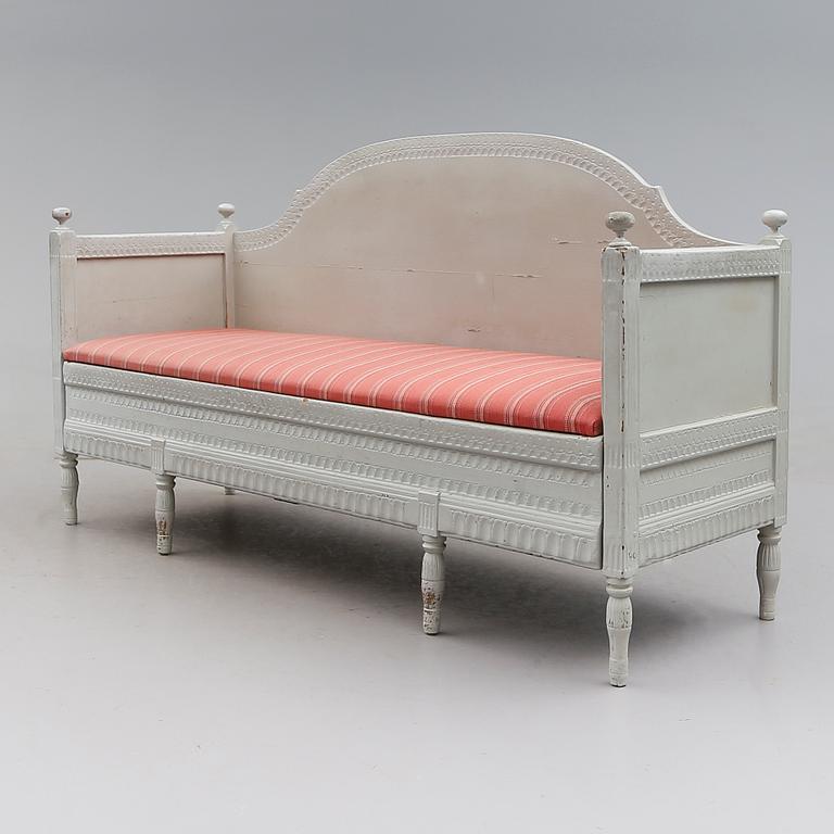 SOFFA, gustaviansk, 1700-talets slut.