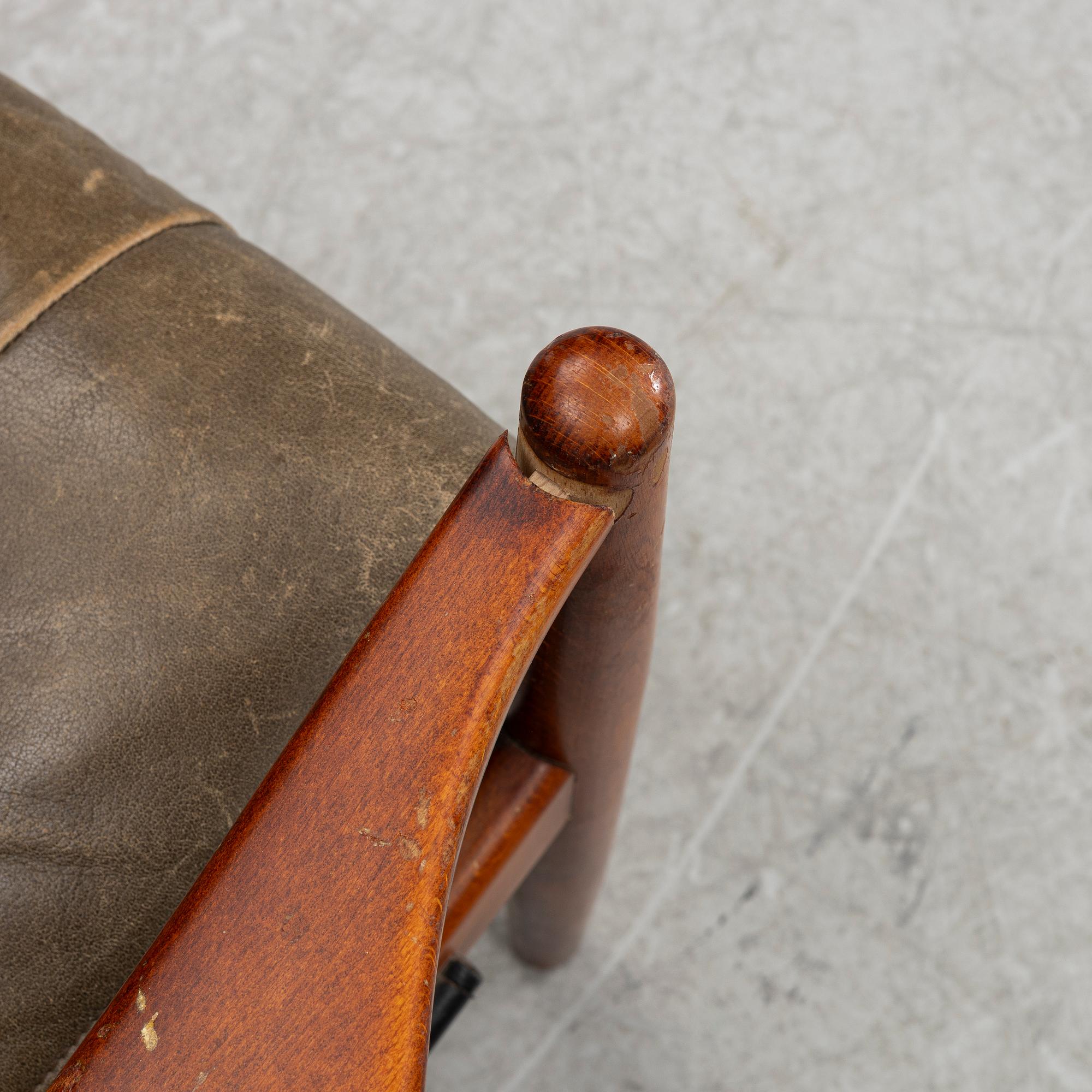 Ingemar Thillmark, armchairs, 2 pcs, "Läckö high" and "Läckö low", OPE, second half of the 20th century.