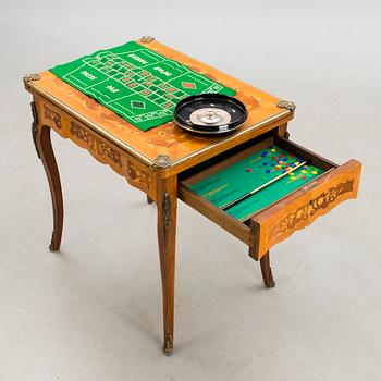 A games table from the end of the 19th Century.