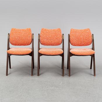 Three chairs, Treman, 1950's/60's.
