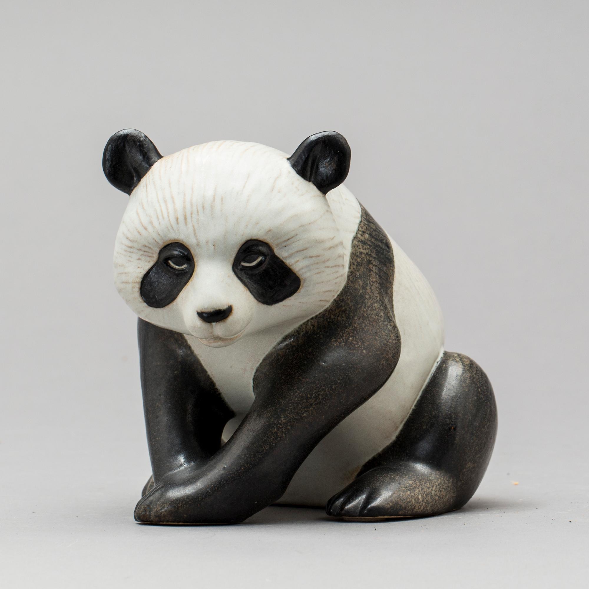 FIGURIN, stengods, limited edition, Paul Hoff/WWF för Gustavsberg.