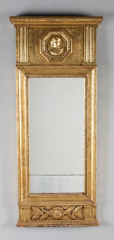 SPEGEL, sengustaviansk, omkring 1800.