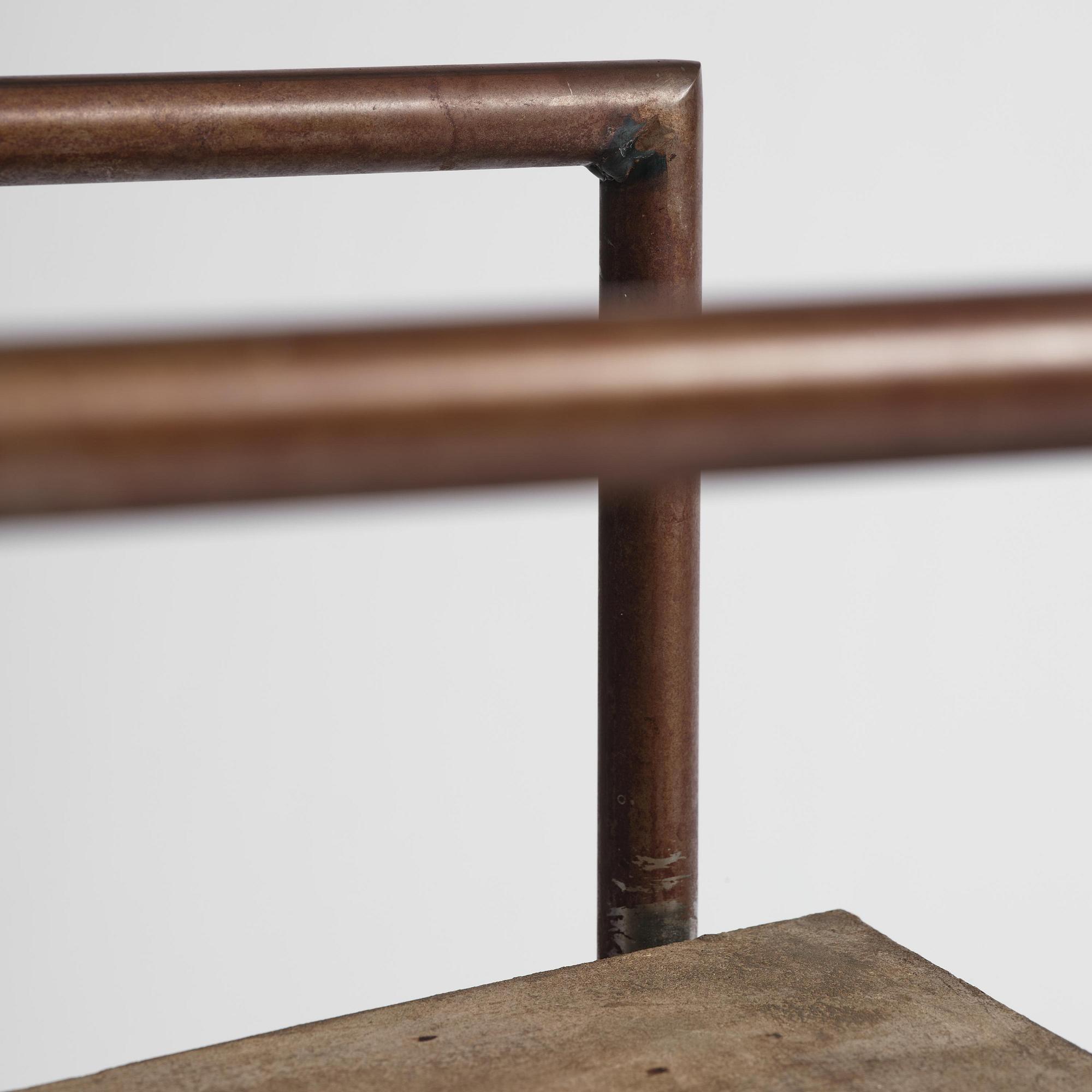 Jonas Bohlin, karmstol, "Concrete", provex, Källemo, Värnamo, efter 1981.