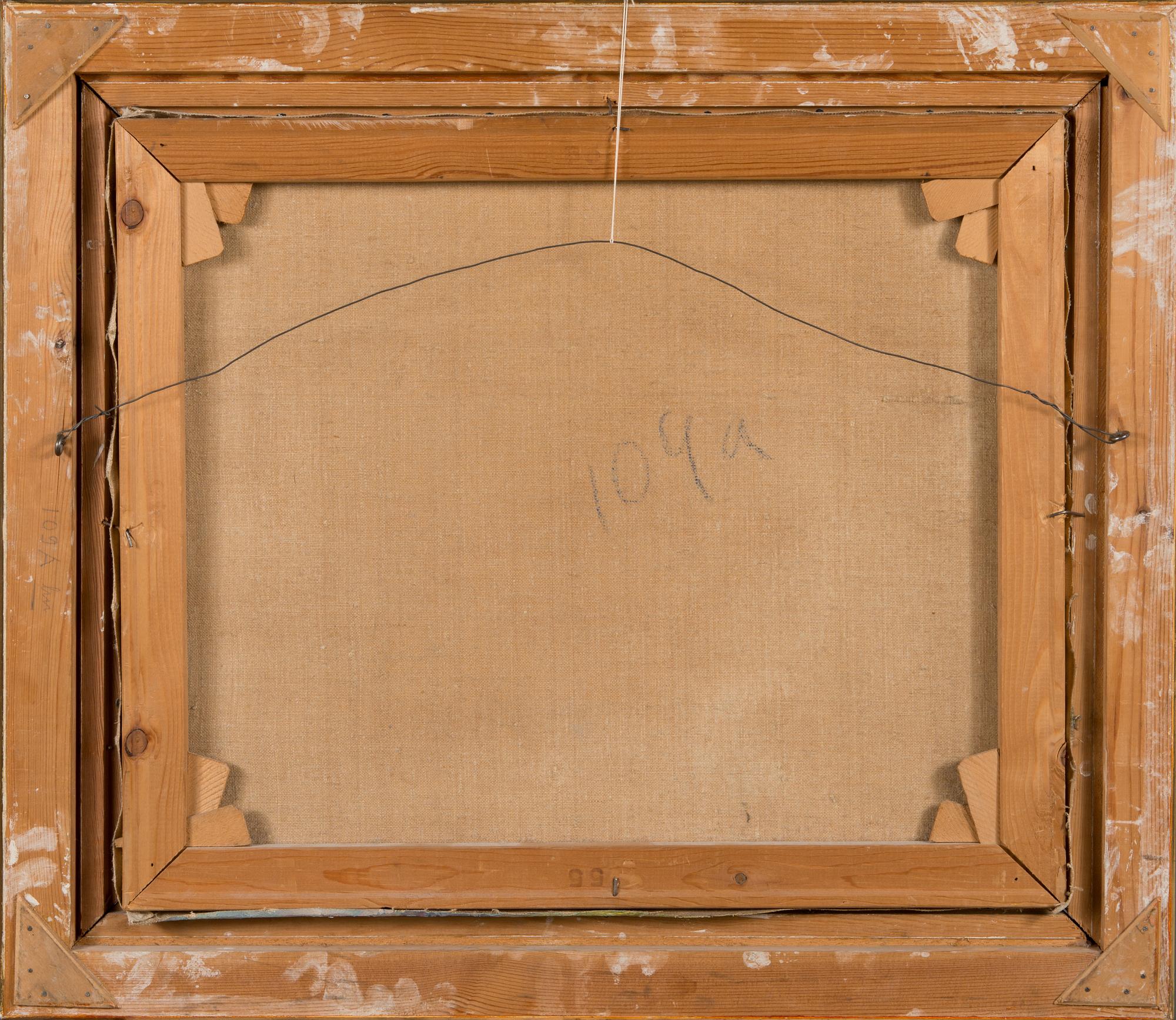 Yngve Bäck, oil on canvas, signed and dated -48.