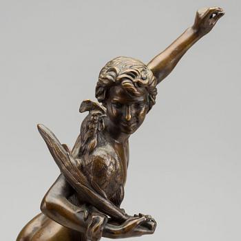 ALEXANDRE FALGUIÈRE, bronze, sculpture, signed.