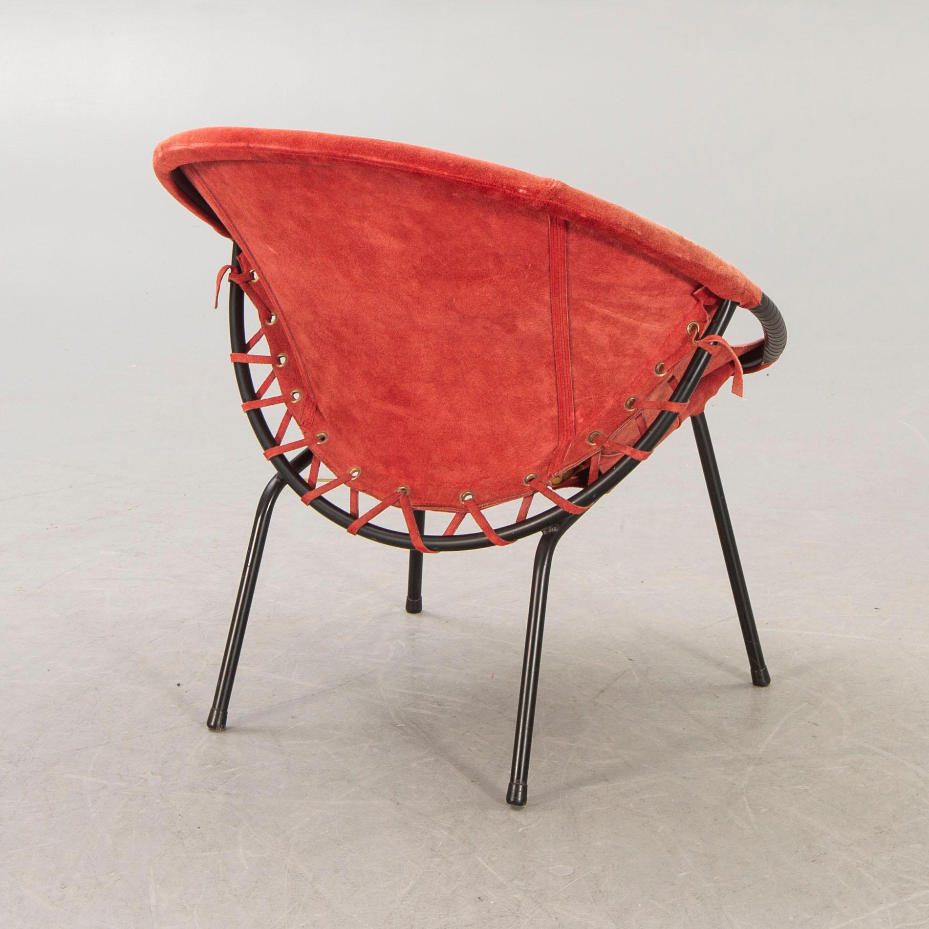Lusch Erzeugnis, easy chair "Baloon", Lusch & Co, 1960s.