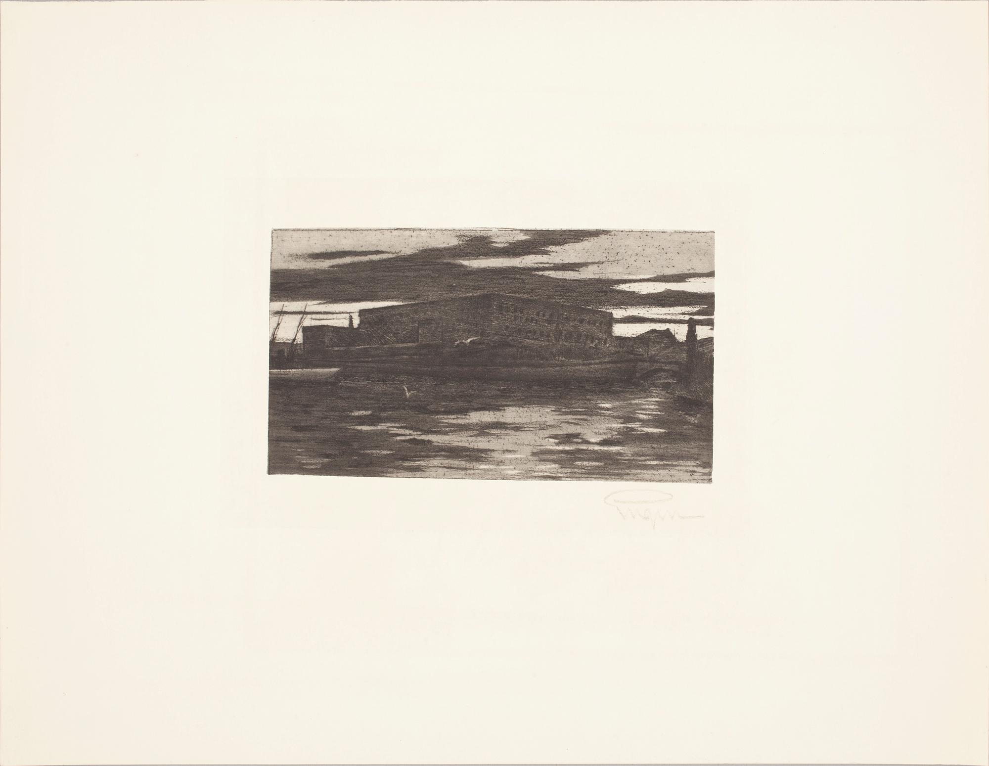 PRINS EUGEN, akvatint och mjukgrundsetsning. Sign.