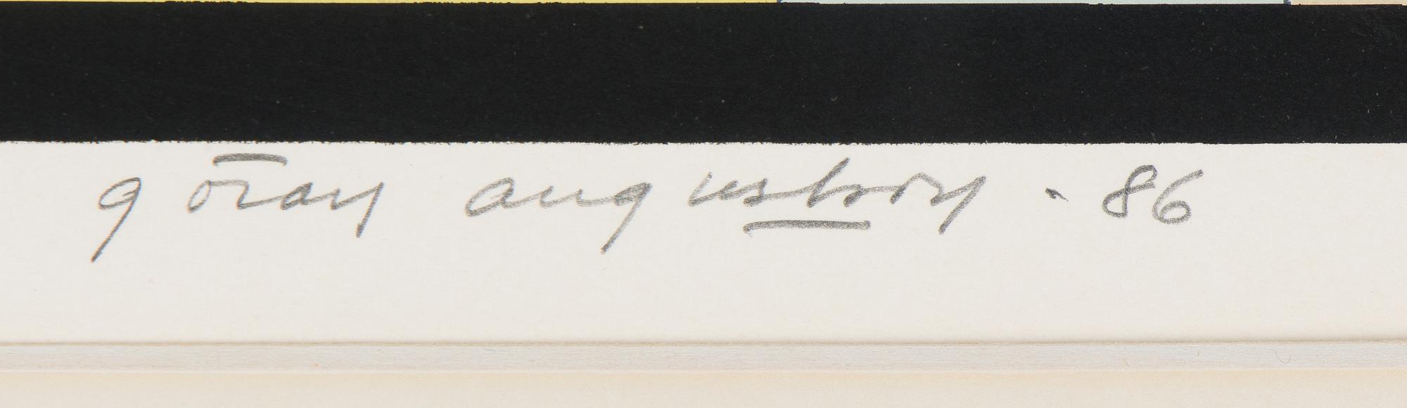 Göran Augustson, Composition.