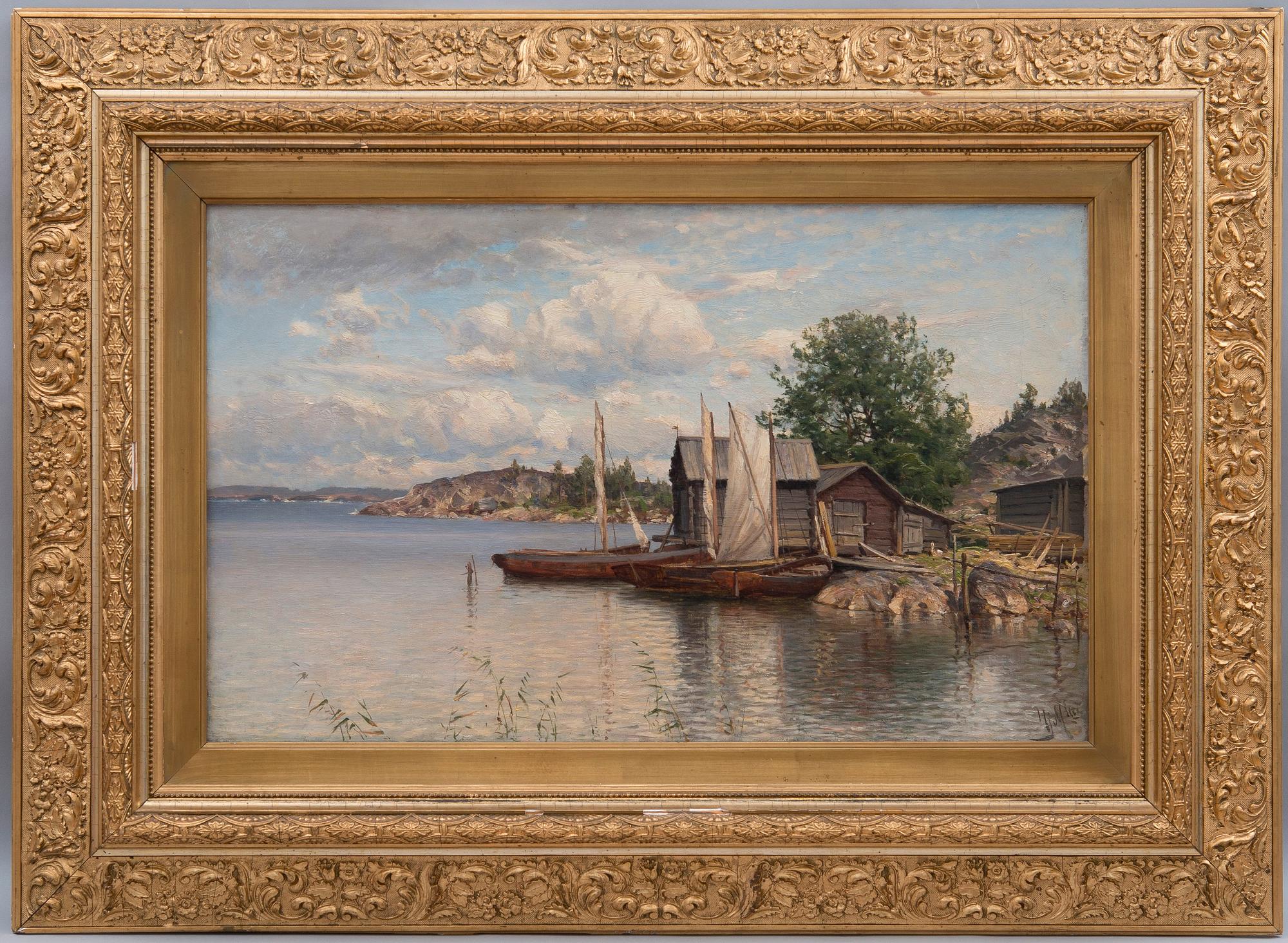 Hjalmar Munsterhjelm, SAARISTOMAISEMA.