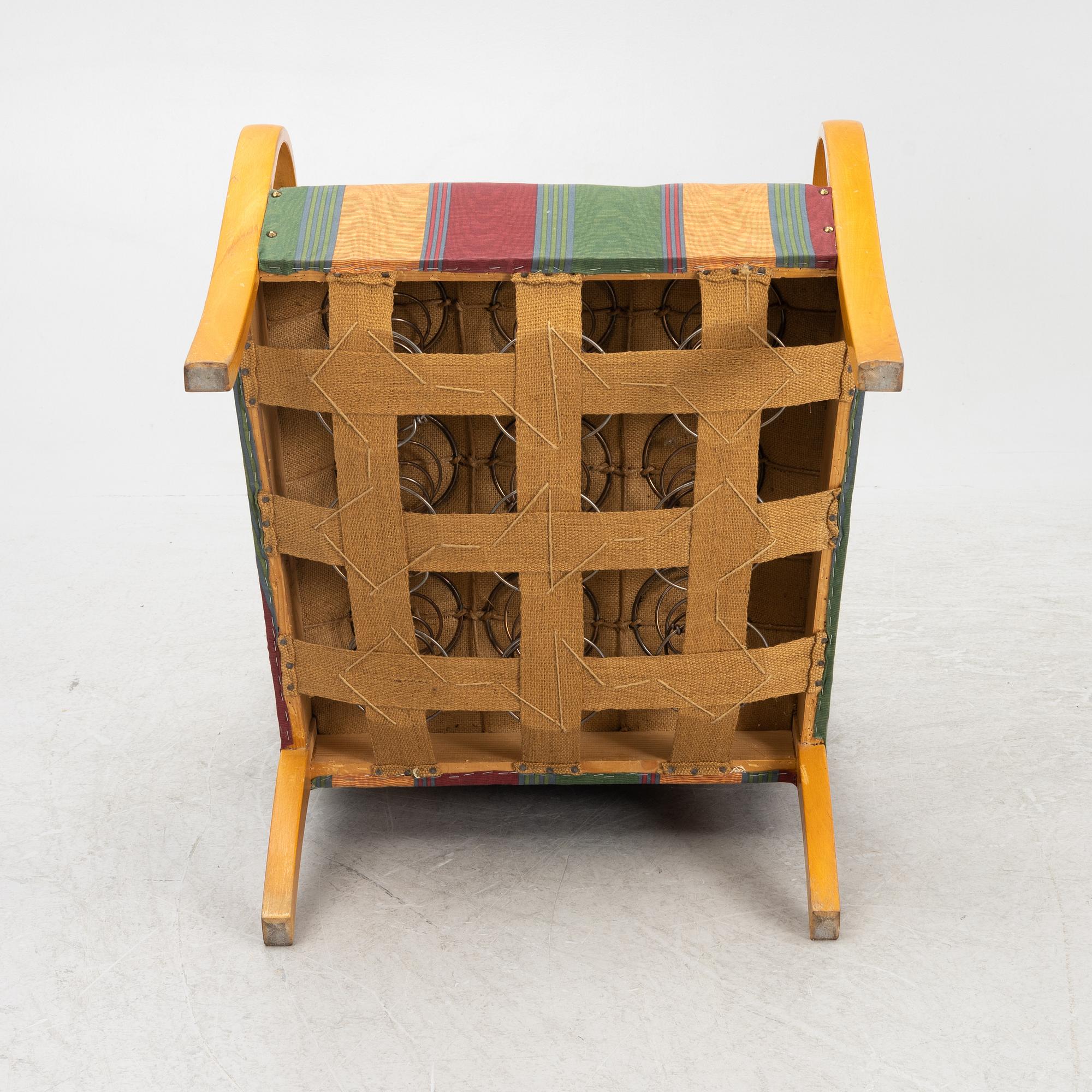 Armchairs, a pair. Swedish Modern, 1930s/40s.