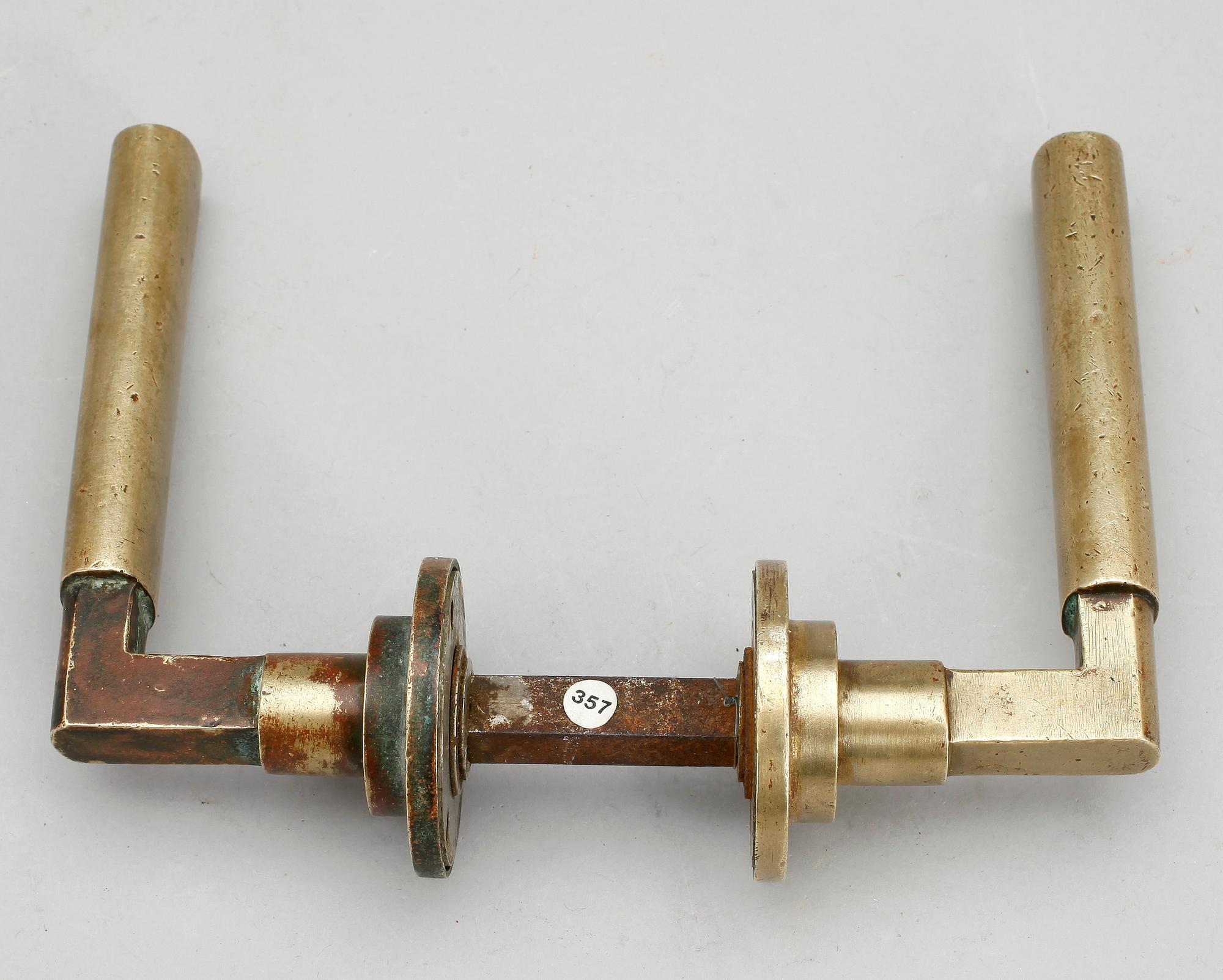 DÖRRHANDTAG, möjligen Walter Gropius för S.A. Loevy, Berlin, Tyskland 1920-30-tal.