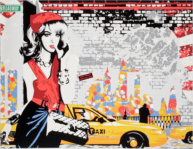 RICHARD RYAN, 4st, färgserigrafier, mapp, sign o numr 44/350.