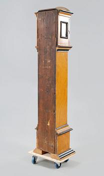 A grandfather clock from sweden in th 18th century.