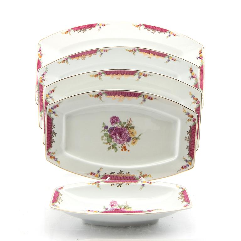 Servis "Josephine" 71 dlr Rosenthal porslin 1900-talets första hälft.