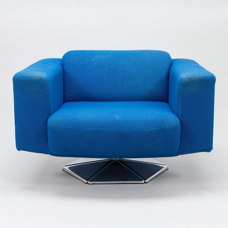 VOITTO HAAPALAINEN, nojatuoli "Prisma", Tehokalusto 1972.