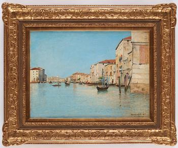 Wilhelm von Gegerfelt, Canal Grande, Venedig.