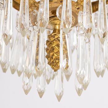 A Gustavian style channdelier, first half of the 20th Century.