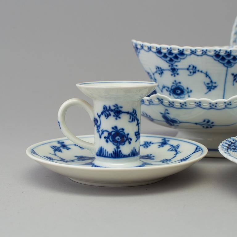 A 23 piece porcelain service from Royal Copenhagen, Denmark.