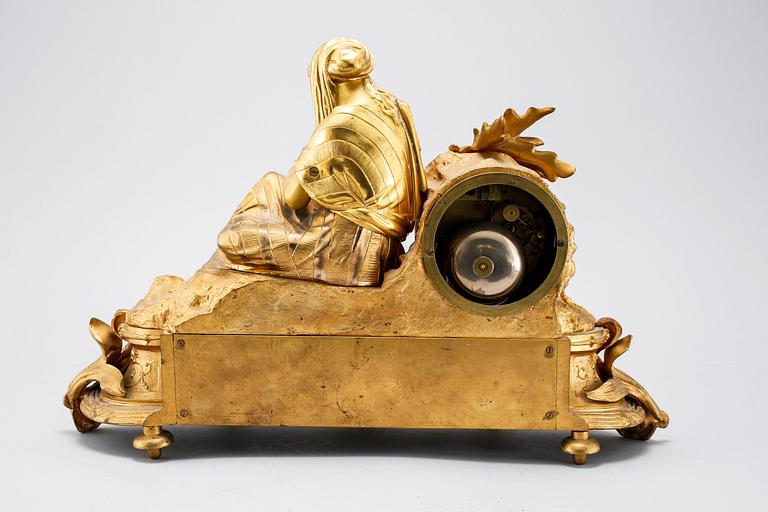 A 19th century French mantle piece clock.