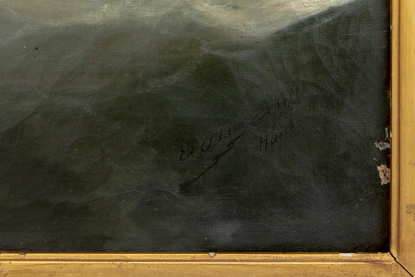 EDWARD ADAM, a signed and dated oil on canvas.