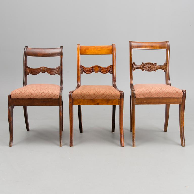 Ten similar Finnish mid-19th Century chairs.